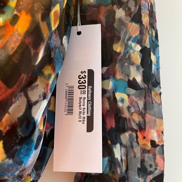 Ronny Kobo Mika bodysuit in multi print - Picture 2 of 4